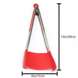 2 In 1 Spatula Tongs